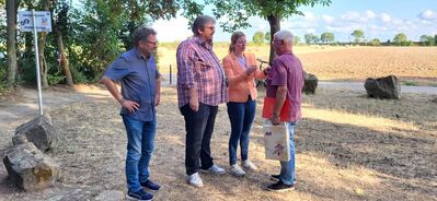 Überreichung der Urkunde für 50 Jahre SPD an Wolfgang Seiberth